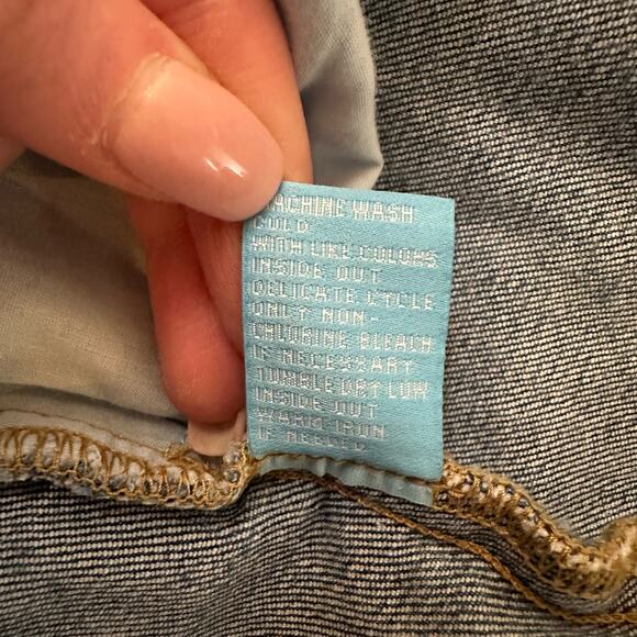 J. McLaughlin medium wash denim skirt size 6 - Picture 7 of 9